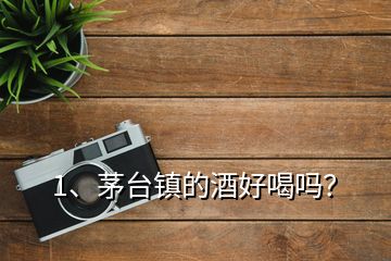 1、茅臺鎮(zhèn)的酒好喝嗎？