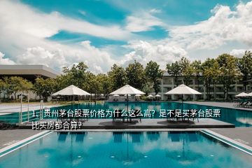 1、貴州茅臺股票價格為什么這么高？是不是買茅臺股票比買房都合算？