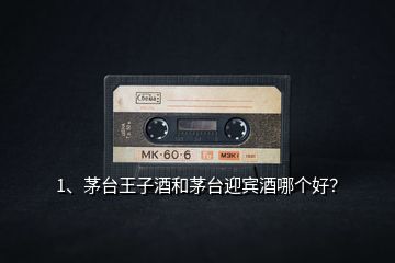 1、茅臺王子酒和茅臺迎賓酒哪個好？