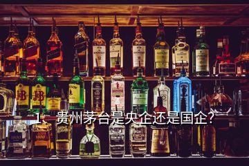 1、貴州茅臺是央企還是國企？