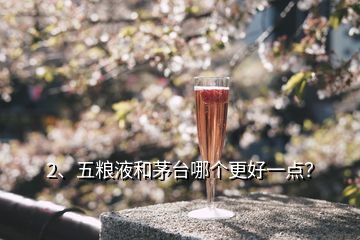 2、五糧液和茅臺哪個更好一點？