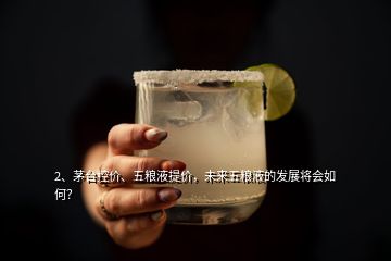 2、茅臺(tái)控價(jià)、五糧液提價(jià)，未來(lái)五糧液的發(fā)展將會(huì)如何？
