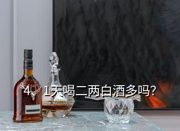 4、1天喝二兩白酒多嗎？