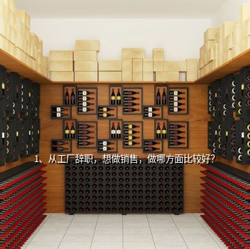 1、從工廠辭職，想做銷售，做哪方面比較好？