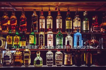 2、“五洋汾古郎”五大名酒一窩蜂漲價(jià)，白酒行業(yè)怎么了？