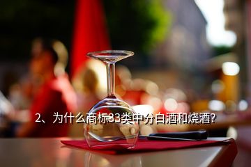 2、為什么商標33類中分白酒和燒酒？