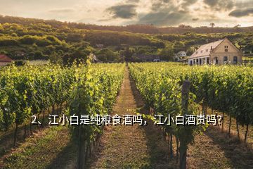 2、江小白是純糧食酒嗎，江小白酒貴嗎？