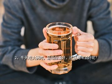 2、冬天吃火鍋時(shí)，是喝白酒好，還是喝啤酒好呢？