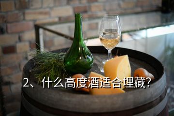 2、什么高度酒適合埋藏？