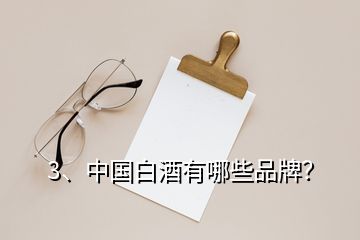 3、中國(guó)白酒有哪些品牌？
