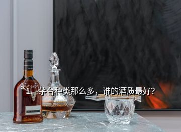 1、茅臺種類那么多，誰的酒質(zhì)最好？
