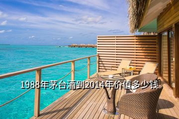 1988年茅臺(tái)酒到2014年價(jià)值多少錢