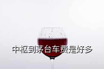 中樞到茅臺車費是好多