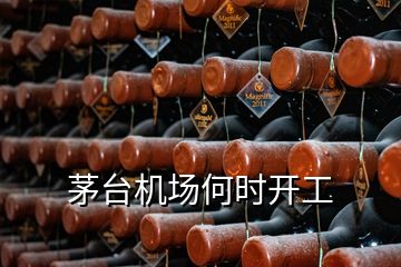 茅臺機場何時開工