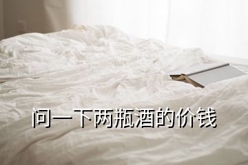 問(wèn)一下兩瓶酒的價(jià)錢(qián)