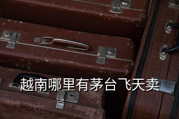 越南哪里有茅臺飛天賣