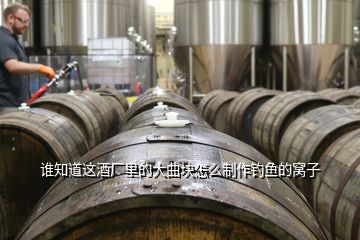 誰(shuí)知道這酒廠里的大曲塊怎么制作釣魚的窩子