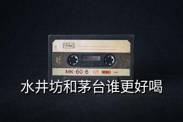 水井坊和茅臺(tái)誰(shuí)更好喝