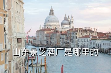 山東景芝酒廠是哪里的
