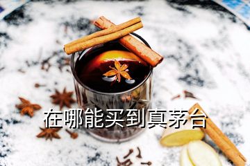 在哪能買到真茅臺(tái)