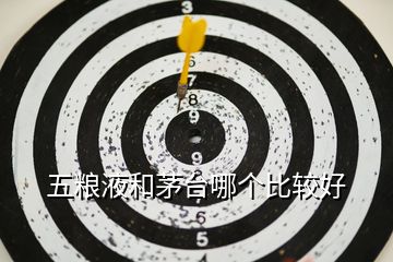 五糧液和茅臺哪個(gè)比較好