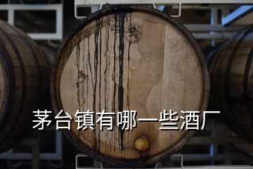 茅臺(tái)鎮(zhèn)有哪一些酒廠(chǎng)