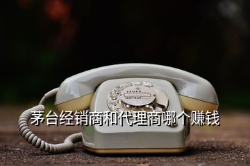 茅臺經(jīng)銷商和代理商哪個(gè)賺錢
