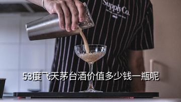 53度飛天茅臺(tái)酒價(jià)值多少錢(qián)一瓶呢