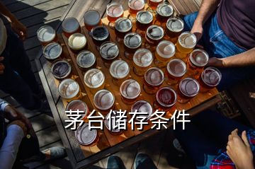 茅臺(tái)儲(chǔ)存條件