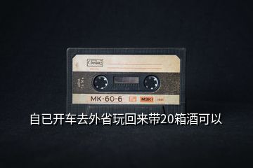 自已開(kāi)車(chē)去外省玩回來(lái)帶20箱酒可以
