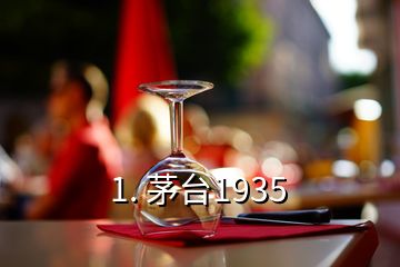 1. 茅臺(tái)1935