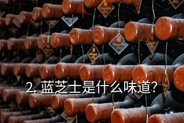 2. 藍(lán)芝士是什么味道？