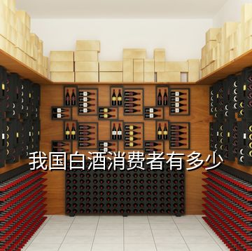 我國白酒消費者有多少