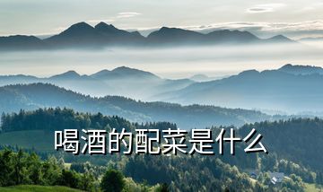 喝酒的配菜是什么
