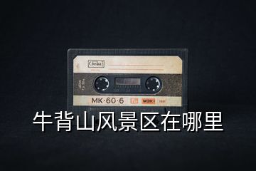 牛背山風(fēng)景區(qū)在哪里