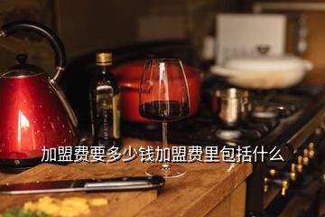 加盟費(fèi)要多少錢加盟費(fèi)里包括什么