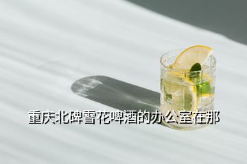 重慶北碑雪花啤酒的辦公室在那