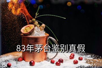 83年茅臺鑒別真假