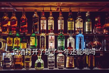 白酒打開(kāi)了放了一年還能喝嗎