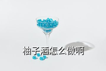 柚子酒怎么做啊