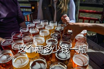 這個酒多少錢一瓶