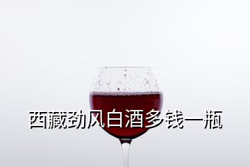西藏勁風(fēng)白酒多錢(qián)一瓶