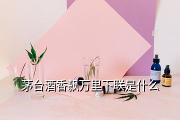 茅臺(tái)酒香飄萬里下聯(lián)是什么