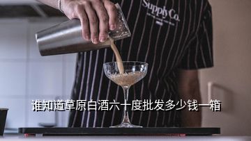 誰(shuí)知道草原白酒六十度批發(fā)多少錢(qián)一箱