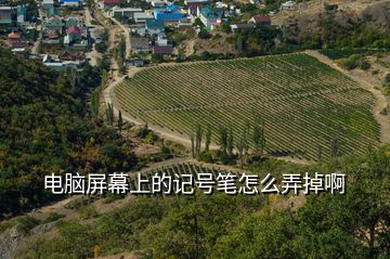 電腦屏幕上的記號(hào)筆怎么弄掉啊