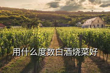 用什么度數(shù)白酒燒菜好