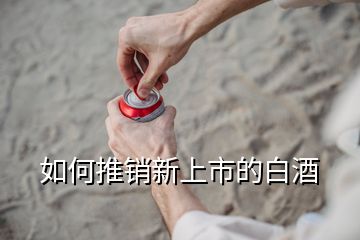 如何推銷(xiāo)新上市的白酒