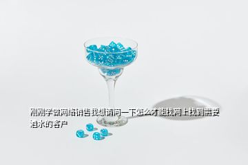 剛剛學(xué)做網(wǎng)絡(luò)銷售我想請(qǐng)問(wèn)一下怎么才能找網(wǎng)上找到需要酒水的客戶