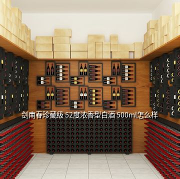劍南春珍藏級(jí) 52度濃香型白酒 500ml怎么樣