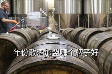 年份散酒加盟哪個牌子好